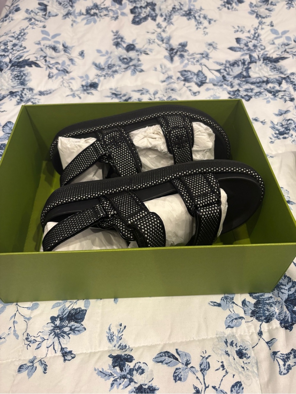 NEW Tory Burch Kira Sport Sandals Perfect Black/New Ivory Women’s Size 9 NIB - Picture 6 of 8